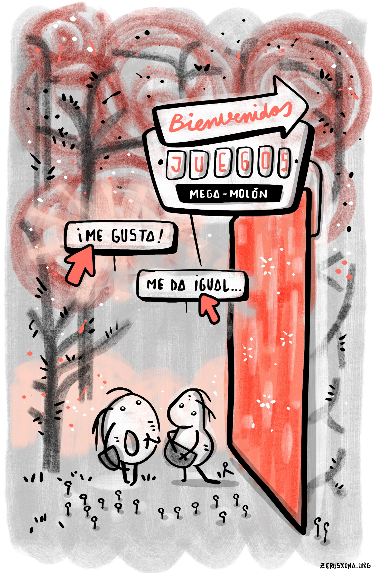 Zerus y Ona — Elige tu actitud