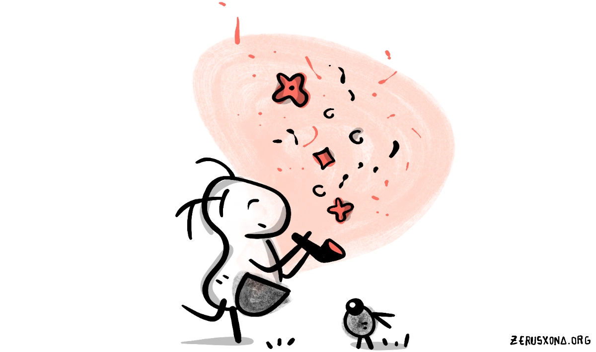 Zerus y Ona — Elige tu actitud